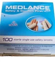 Medlance Plus Safety Lancet 25G (100 Count) 1.5MM.. Fixed Price $14.95.