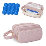 Damero Breastmilk Cooler Bag W/ 4 Ice Packs, Travel For Bottles & Storage. Fixed Price $41.94.
