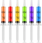 Jolly Chef 60 Pack Party Jelly Halloween Shot Syringes, Medium 1.5 Oz Container. Fixed Price $31.92.