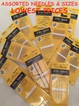 John James Hand Needles All Styles Sizes -sewing Craft Tapestry Beading. Fixed Price $5.00.