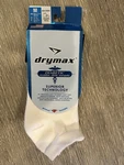 Drymax L1035 Unisex Pair White Diabetic Mini Crew Socks Size Medium. Fixed Price $12.99.