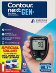 Contour Next Gen Blood Sugar Glucose Monitoring System, Bluetooth Smart Meter. Fixed Price $44.24.