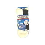 Med Peds For Symptoms Of Diabetes White 2 Pair Heavy Crew Socks - Large. Fixed Price $15.00.