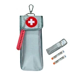 Gzfqjj Insulated Epipen Carry Case Holds 2 Injection Pens Gray. Fixed Price $21.88.