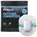 Adamson Omnipod 5 Overpatches 30 Waterproof Adhesive. Fixed Price $13.46.