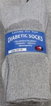Cotton Plus Loose Fit Top Diabetic Crew Socks Gray Size 10-13 Pairs. Fixed Price $15.00.