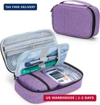 Curmio Diabetic Supplies Bag For Glucose Meter, Medication And Other Diabetes. Fixed Price $27.05.