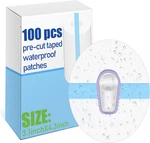 Nuanchu 100 Pieces Waterproof Adhesive Patches Compatible With G6 Overpatch Tran. Fixed Price $14.95.