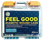 Feel Good Diabetic Wound Care Kit Treatments For Stages 1, 2 & 3-55 Pieces. Fixed Price $19.70.