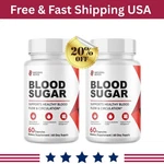 Natural Glyco Blood Sugar Supports Healthy - 60 Capsules (pack Of 2) Usa. Fixed Price $26.95.