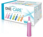 Medivena One-care Safety Lancets, Contact-activated, 28G 1.8MM, Box Of 100. Fixed Price $18.53.