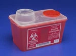 Monoject Sharp Container 1 Gal Waste Can Vertical Entry Chimney Top Lid 40. Fixed Price $212.14.