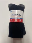 Medipeds Health & Wellness Cushioned Non Binding Crew Ladies Socks. Fixed Price $6.29.