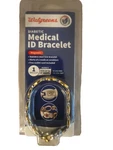 New Walgreens Women's Magnetic Diabetic Medical Id Bracelet Large/xl. Fixed Price $12.99.