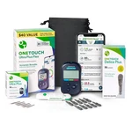 Onetouch Ultra Plus Flex Value Diabetes Testing Kit Blood Sugar. Fixed Price $66.98.