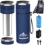 Insulin Cooler Travel Case - Tsa Approved, 48H Cooling, Digital Display, Light B. Fixed Price $214.99.