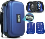 Insulin Cooler Travel Case Tsa Approved, W/ Thermometer, 2 Ice Packs, Organizer. Fixed Price $30.67.