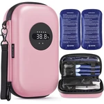 Auvon Insulin Cooler Travel Case With Rechargeable Temp Display, Large. Fixed Price $44.62.