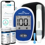 Easy Home Blood Monitor Kit: Glucoseease Sugar Testing Blue. Fixed Price $28.16.