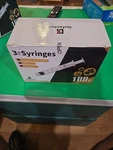 100 Pack Gufastoe 3ML/CC Syringes Safety, Individually Wrapped. (h). Fixed Price $20.99.