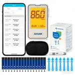 Jusha G-427B Bluetooth Blood Glucose Monitor Kit With Free App No Coding,.... Fixed Price $28.21.