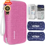 Suzamed Insulin Cooler Travel Case,eva Insulation Medium, Pink. Fixed Price $18.03.