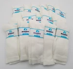 Lot Of 17 Pairs Roomy Diabetic Socks White Crew Size 10-13 J800L Usa Made. Fixed Price $59.99.