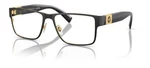 Versace 1274 1436 55MM Black Metal Rectangle Eyeglasses. Fixed Price $120.99.