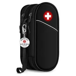 Sithon Double-layer Epipen Carrying Case With Medical Alert Compact, Black. Fixed Price $29.07.