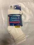 Dr Scholls Whitewomen Diabetes Circulatory Ankle Socks Size -4-10 Pairs. Fixed Price $13.99.