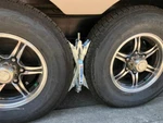 Trailer Rv Chock Wheel Stabilizer Set Storage Stable Tandem Force Tire Lock. Fixed Price $150.97.
