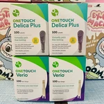 Onetouch Delica Plus Lancets 200CT + Verio Test Strips. Fixed Price $45.99.
