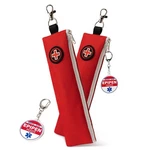 Case, Compact Pens Carrying Insulated With Keychain Cli.... Fixed Price $47.40.
