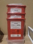 Quart Size Sharps Disposal Container Nwot Sealed & Lids - New Sey Of 3. Fixed Price $10.00.