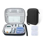 Krypthos Diabetic Supplies Travel Case, Carrying For Diabetes Black. Fixed Price $19.73.