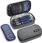 Auvon Portable Insulin Cooler Travel Case, Insulated Diabetic Bag With 2 X 160G. Fixed Price $30.95.