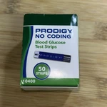 Prodigy 10400 No Coding Blood Glucose Test Strips Box Of 50 New. Fixed Price $14.99.