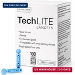 Arkray Techlite Lancets 26 Gauge, 100 Count Twist-off Cap For Lancing. Fixed Price $14.48.