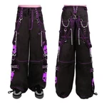 Men's Gothic Pant Purple Super Skull Cyber Chain Jeans Punk Rock Trousers. Fixed Price $87.98.