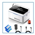 Qirdlp Coolbox Portable Medicine Refrigerator Lcd Touch, Multi-charge, Batteries. Fixed Price $79.99.