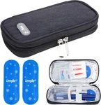 Youshares Insulin Cooler Travel Case - Diabetic Insulated Organizer 04 Black. Fixed Price $18.99.