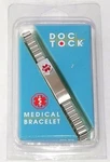 Medical Bracelet DTJ-31N Emergency Information Stainless Steel. Fixed Price $9.95.