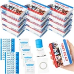 12 Set Mini First Aid Kit Bulk Portable Travel Resistant Case For Co.... Fixed Price $37.16.