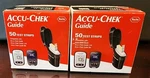 Accu-chek Guide Strips 100 Count Diabetic Blood Glucose Testing Exp 05/2026. Fixed Price $22.99.