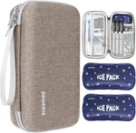 Insulin Cooler Travel Case,eva Insulation Medicine Kit With 2 Ice Packs F. Fixed Price $15.34.
