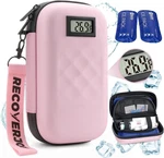 Tsa Approved Insulin Cooler Travel Case Diabetic Medication Bag With Thermometer. Fixed Price $35.99.