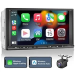 Double Din Stereo Radio Wireless Carplay Android Auto,... Fast Ship. Fixed Price $154.99.