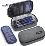 Insulin Cooler Travel Case With 2 X 160G Ice Packs, 10 11 Hour Cooling, Compact. Fixed Price $28.07.