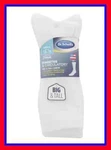 Mens Dr. Scholls Diabetes Circulatory Temprite White Crew Socks 13-15 2 Pair. Fixed Price $20.69.