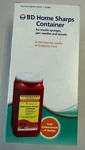 New Bd Home Sharps Container 1.4QT Puncture & Leak Resistant Snap Lock Lid. Fixed Price $13.99.